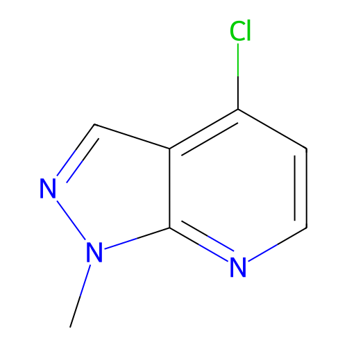 4-氯-1-甲基-1H-吡唑并[3,4-b]吡啶,4-Chloro-1-methyl-1H-pyrazolo[3,4-b]pyridine