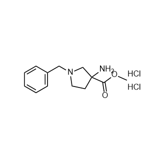 3-氨基-1-苄基吡咯烷-3-羧酸甲酯二盐酸盐,Methyl 3-amino-1-benzylpyrrolidine-3-carboxylate dihydrochloride