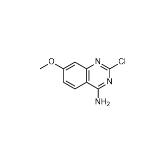 2-氯-7-甲氧基喹唑啉-4-胺,2-Chloro-7-methoxyquinazolin-4-amine