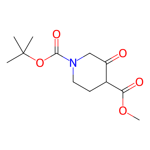 1-(叔丁基)4-甲基-3-氧代哌啶-1,4-二羧酸酯,1-(tert-Butyl) 4-methyl 3-oxopiperidine-1,4-dicarboxylate