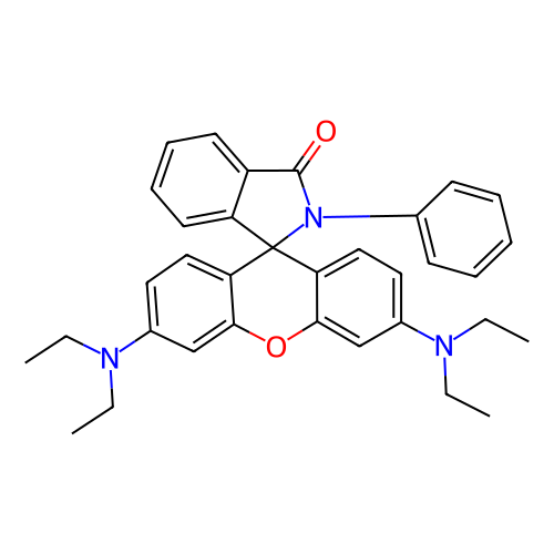 3',6'-雙(二乙氨基)-2-苯基螺[異二氫吲哚-1,9'-呫噸]-3-酮,3',6'-Bis(diethylamino)-2-phenylspiro[isoindoline-1,9'-xanthen]-3-one