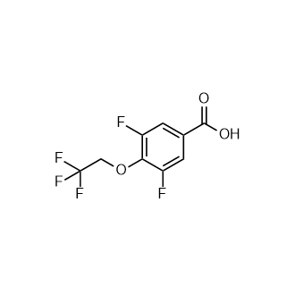 3,5-二氟-4-(2,2,2-三氟乙氧基)苯甲酸,3,5-Difluoro-4-(2,2,2-trifluoroethoxy)benzoic acid