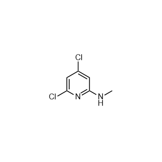 4,6-二氯-N-甲基吡啶-2-胺,4,6-Dichloro-N-methylpyridin-2-amine