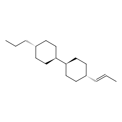 (反式,反式)-4-((E)-丙-1-烯-1-基)-4'-丙基-1,1'-双(环己烷),(trans,trans)-4-((E)-Prop-1-en-1-yl)-4'-propyl-1,1'-bi(cyclohexane)