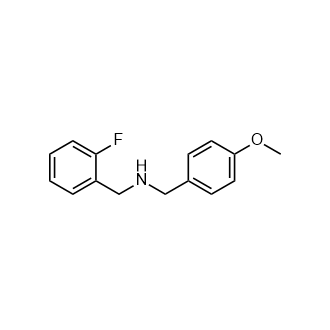 N-(2-氟苄基)-1-(4-甲氧基苯基)甲胺,n-(2-Fluorobenzyl)-1-(4-methoxyphenyl)methanamine