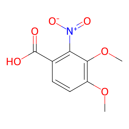 3,4-二甲氧基-2-硝基苯甲酸,3,4-Dimethoxy-2-nitrobenzoic acid