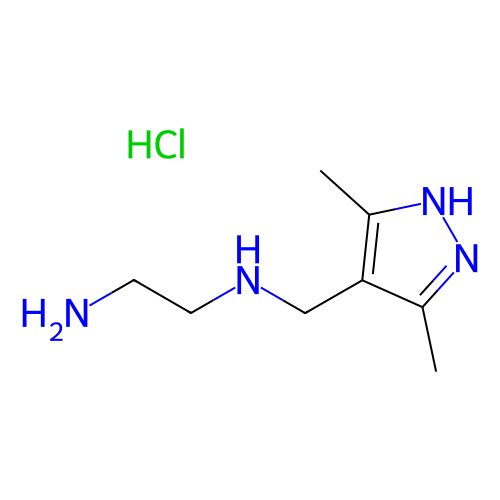 N1-((3,5-二甲基-1H-吡唑-4-基)甲基)乙烷-1,2-二胺三盐酸盐,N1-((3,5-dimethyl-1H-pyrazol-4-yl)methyl)ethane-1,2-diamine trihydrochloride