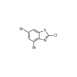 4,6-二溴-2-氯苯并[d]噻唑,4,6-Dibromo-2-chlorobenzo[d]thiazole