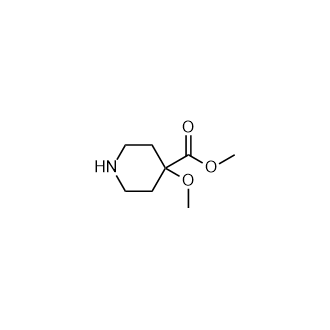 4-甲氧基哌啶-4-甲酸甲酯,Methyl 4-methoxypiperidine-4-carboxylate