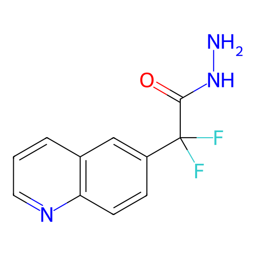 2,2-二氟-2-(喹啉-6-基)乙酰肼,2,2-Difluoro-2-(quinolin-6-yl)acetohydrazide