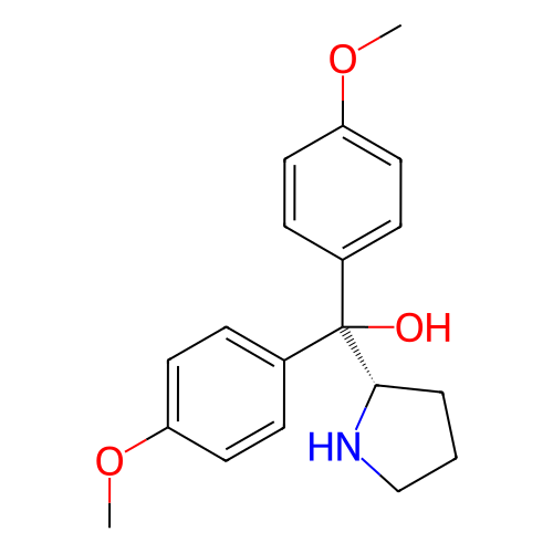 (S)- 双(4-甲氧基苯基)(吡咯烷-2-基)甲醇,(S)-Bis(4-methoxyphenyl)(pyrrolidin-2-yl)methanol