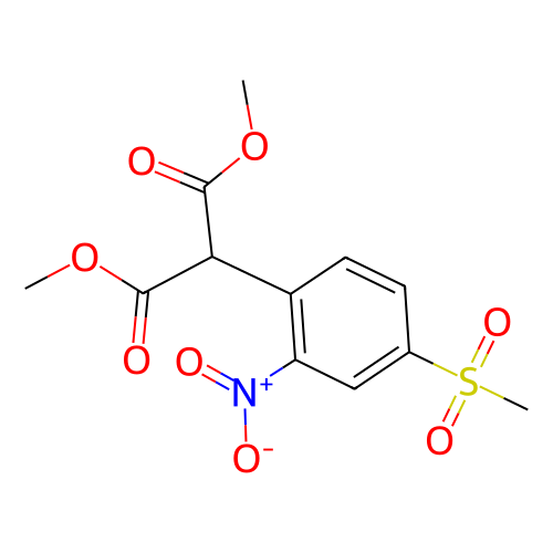 2-(4-(甲基磺酰基)-2-硝基苯基)丙二酸二甲酯,Dimethyl 2-(4-(methylsulfonyl)-2-nitrophenyl)malonate