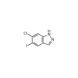 6-氯-5-碘-1H-吲唑,6-Chloro-5-iodo-1H-indazole