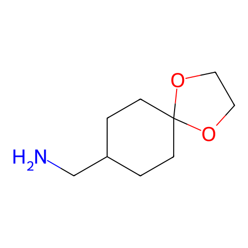 (1,4-二氧杂螺[4.5]癸-8基)甲胺,(1,4-Dioxaspiro[4.5]decan-8-yl)methanamine