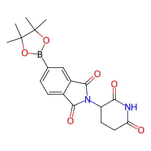 2-(2,6-二氧哌啶-3-基)-5-(4,4,5,5-四甲基-1,3,2-二氧杂环戊烷-2-基)异二氢吲哚-1,3-二酮,2-(2,6-Dioxopiperidin-3-yl)-5-(4,4,5,5-tetramethyl-1,3,2-dioxaborolan-2-yl)isoindoline-1,3-dione
