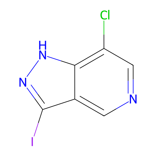 7-氯-3-碘-1H-吡唑并[4,3-c]吡啶,7-Chloro-3-iodo-1H-pyrazolo[4,3-c]pyridine