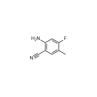 2-氨基-4-氟-5-甲基苯甲腈,2-Amino-4-fluoro-5-methylbenzonitrile