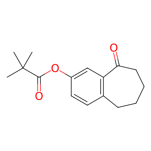 9-氧代-6,7,8,9-四氫-5H-苯并[7]環(huán)戊-2-基新戊酸酯,9-Oxo-6,7,8,9-tetrahydro-5H-benzo[7]annulen-2-yl pivalate