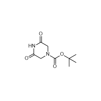 3,5-二氧代哌嗪-1-羧酸叔丁酯,tert-Butyl 3,5-dioxopiperazine-1-carboxylate