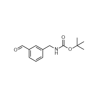 1,1-二甲基乙基-N-[(3-甲酰基苯基)甲基]氨基甲酸酯,1,1-Dimethylethyl-N-[(3-formylphenyl)methyl]carbamate