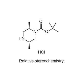 反式-2,5-二甲基哌嗪-1-羧酸叔丁酯盐酸盐,tert-Butyl trans-2,5-dimethylpiperazine-1-carboxylate hydrochloride