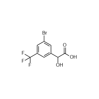 2-(3-溴-5-(三氟甲基)苯基)-2-羟基乙酸,2-(3-Bromo-5-(trifluoromethyl)phenyl)-2-hydroxyacetic acid