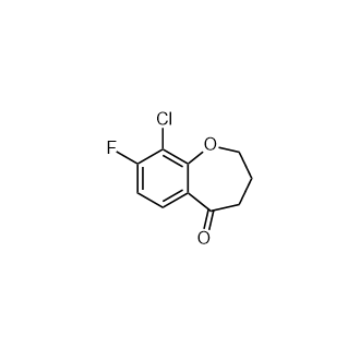 9-氯-8-氟-3,4-二氢苯并[b]氧杂-5(2H)-酮,9-Chloro-8-fluoro-3,4-dihydrobenzo[b]oxepin-5(2H)-one
