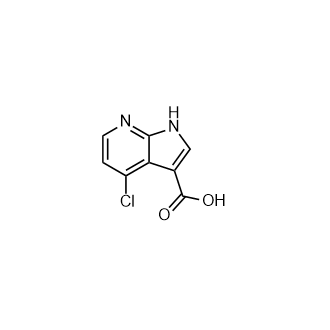 4-氯-1H-吡咯并[2,3-b]吡啶-3-羧酸,4-Chloro-1H-pyrrolo[2,3-b]pyridine-3-carboxylic acid