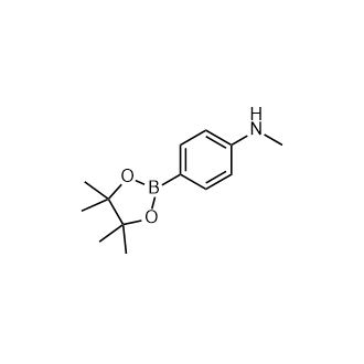 N-甲基-4-(4,4,5,5-四甲基-1,3,2-二氧杂硼杂环戊烷-2-基)胺,N-Methyl-4-(4,4,5,5-tetramethyl-1,3,2-dioxaborolan-2-yl)aniline