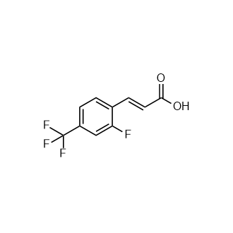 3-(2-氟-4-(三氟甲基)苯基)丙烯酸,3-(2-Fluoro-4-(trifluoromethyl)phenyl)acrylic acid