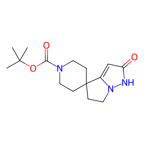 2'-氧代-1',2',5',6'-四氢螺[哌啶-4,4'-吡咯并[1,2-b]吡唑]-1-羧酸叔丁酯,tert-Butyl 2'-oxo-1',2',5',6'-tetrahydrospiro[piperidine-4,4'-pyrrolo[1,2-b]pyrazole]-1-carboxylate