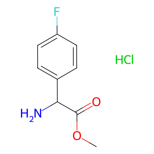 2-氨基-2-(4-氟苯基)乙酸甲酯盐酸盐,Methyl 2-amino-2-(4-fluorophenyl)acetate hydrochloride