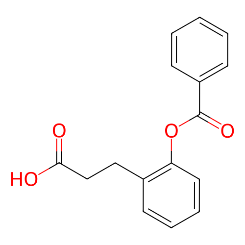 3-(2-(苯甲酰氧基)苯基)丙酸,3-(2-(Benzoyloxy)phenyl)propanoic acid