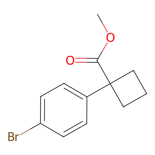 1-(4-溴苯基)环丁烷-1-羧酸甲酯,Methyl 1-(4-bromophenyl)cyclobutane-1-carboxylate