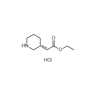 (E)-2-(哌啶-3-亚基)乙酸乙酯盐酸盐,(E)-Ethyl 2-(piperidin-3-ylidene)acetate hydrochloride