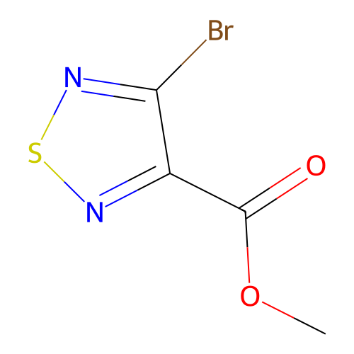 4-溴-1,2,5-噻二唑-3-甲酸甲酯,Methyl 4-bromo-1,2,5-thiadiazole-3-carboxylate