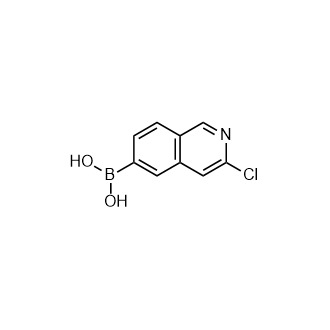 3-氯異喹啉-6-硼酸,3-Chloroisoquinolin-6-boronic acid