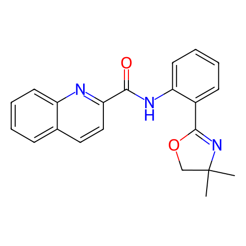 N-(2-(4,4-二甲基-4,5-二氫噁唑-2-基)苯基)喹啉-2-甲酰胺,N-(2-(4,4-Dimethyl-4,5-dihydrooxazol-2-yl)phenyl)quinoline-2-carboxamide