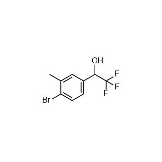 1-(4-溴-3-甲基苯基)-2,2,2-三氟乙醇,1-(4-Bromo-3-methylphenyl)-2,2,2-trifluoroethanol