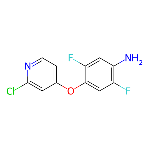 4-((2-氯吡啶-4-基)氧基)-2,5-二氟苯胺,4-[(2-Chloropyridin-4-yl)oxy]-2,5-difluorobenzenamine