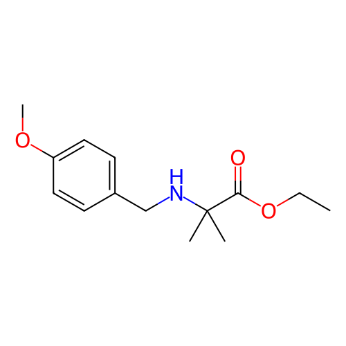 2-((4-甲氧基芐基)氨基)-2-甲基丙酸乙酯,Ethyl 2-((4-methoxybenzyl)amino)-2-methylpropanoate