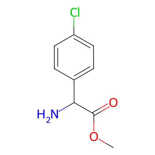 2-氨基-2-(4-氯苯基)乙酸甲酯,Methyl 2-amino-2-(4-chlorophenyl)acetate