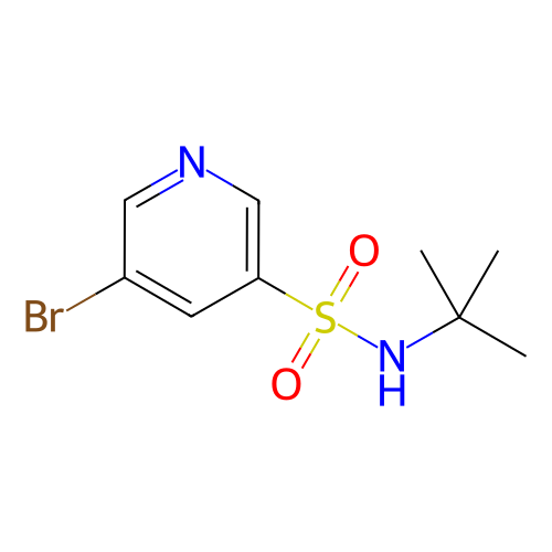 5-溴-N-(叔丁基)吡啶-3-磺酰胺,5-Bromo-N-(tert-butyl)pyridine-3-sulfonamide