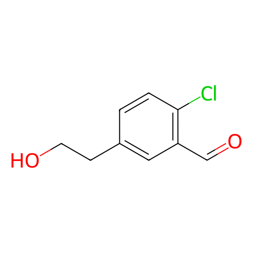 2-氯-5-(2-羟乙基)苯甲醛,2-Chloro-5-(2-hydroxyethyl)benzaldehyde