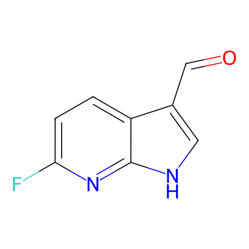 6-氟-1H-吡咯并[2,3-b]吡啶-3-甲醛,6-Fluoro-1H-pyrrolo[2,3-b]pyridine-3-carbaldehyde
