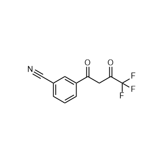 3-(4,4,4-三氟-3-氧代丁酰基)芐腈,3-(4,4,4-Trifluoro-3-oxobutanoyl)benzonitrile