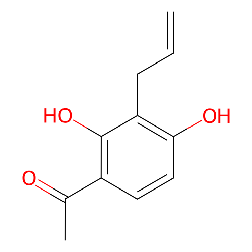 3-烯丙基-2,4-二羥基苯乙酮,3-Allyl-β-resacetophenone