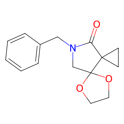 10苄基-5,8-二氧杂-10-氮杂二螺[2.0.44.33]十一烷-11-酮,10-Benzyl-5,8-dioxa-10-azadispiro[2.0.44.33]undecan-11-one