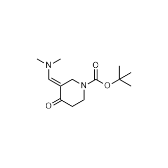 (e)-3-((二甲氨基)亚甲基)-4-氧代哌啶-1-羧酸叔丁酯,Tert-butyl (e)-3-((dimethylamino)methylene)-4-oxopiperidine-1-carboxylate