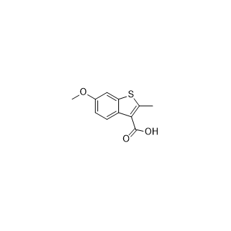 6-甲氧基-2-甲基苯并[b]噻吩-3-羧酸,6-Methoxy-2-methylbenzo[b]thiophene-3-carboxylic acid